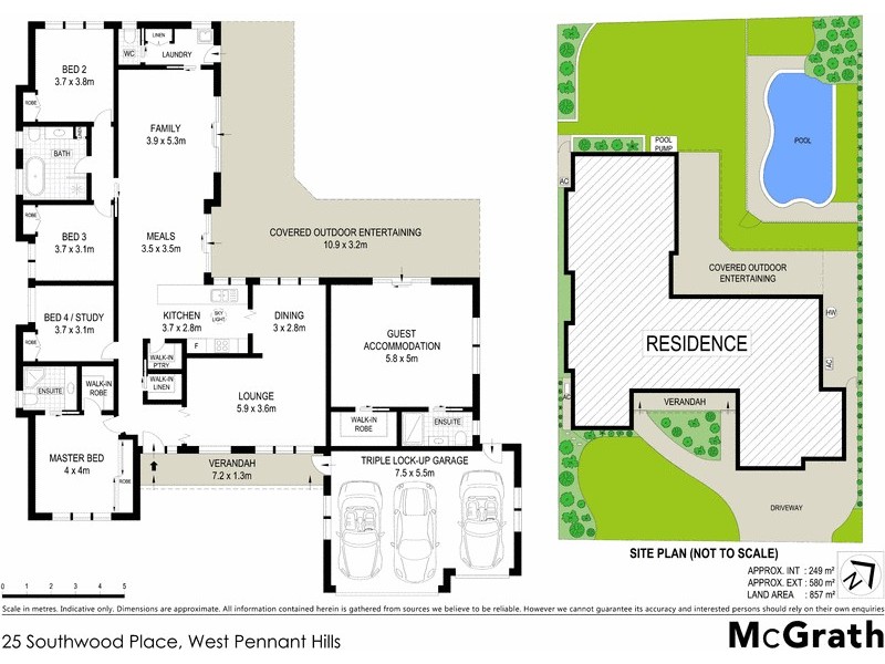 25 Southwood Place, West Pennant Hills NSW 2125 Floorplan