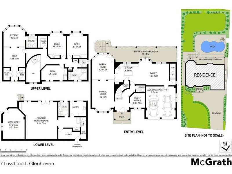 7 Luss Court, Glenhaven NSW 2156 Floorplan