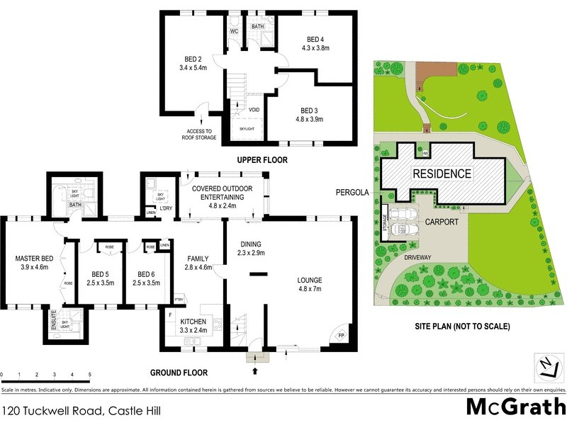 120 Tuckwell Road, Castle Hill NSW 2154 Floorplan