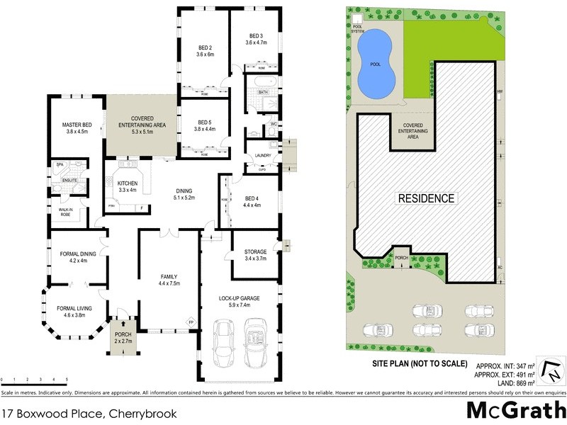 17 Boxwood Place, Cherrybrook NSW 2126 Floorplan