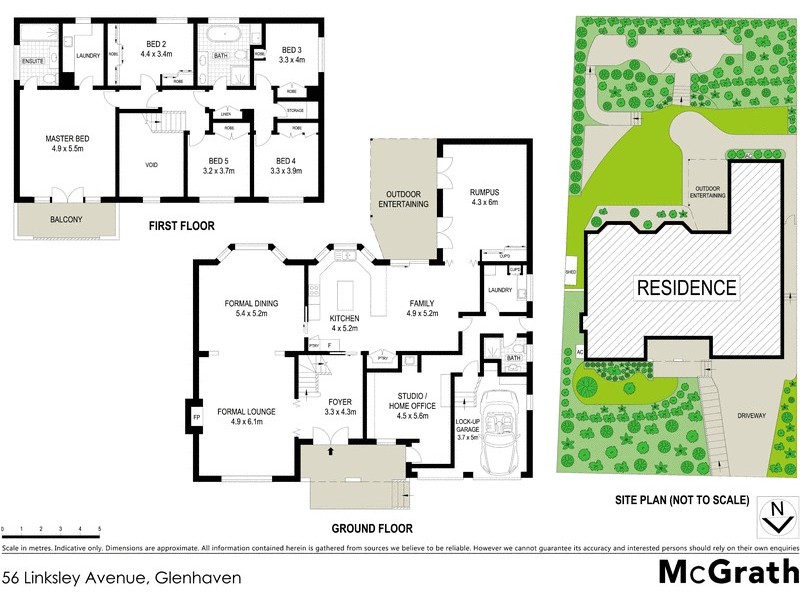 56 Linksley Avenue, Glenhaven NSW 2156 Floorplan