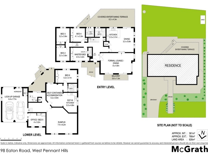 98 Eaton Road, West Pennant Hills NSW 2125 Floorplan
