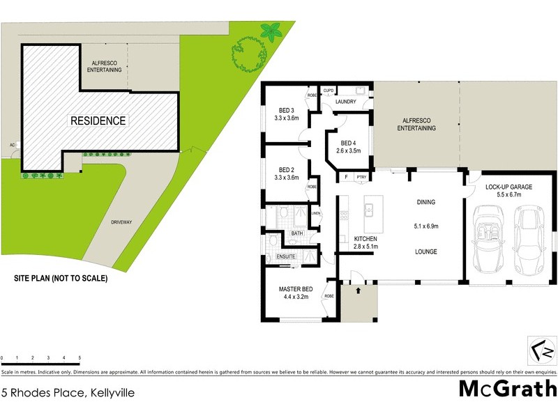 5 Rhodes Place, Kellyville NSW 2155 Floorplan