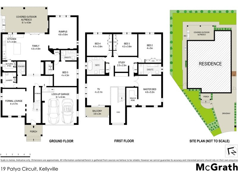 19 Patya Circuit, Kellyville NSW 2155 Floorplan