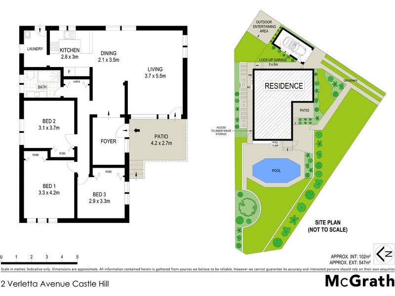 2 Verletta Avenue, Castle Hill NSW 2154 Floorplan