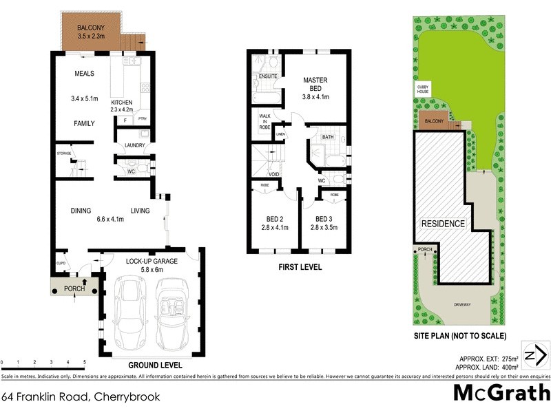 64 Franklin Road, Cherrybrook NSW 2126 Floorplan