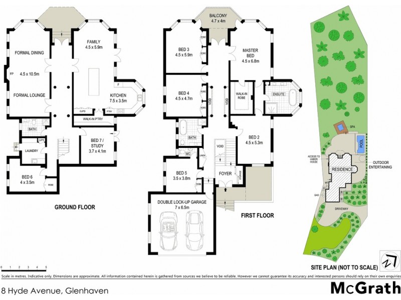 8 Hyde Avenue, Glenhaven NSW 2156 Floorplan