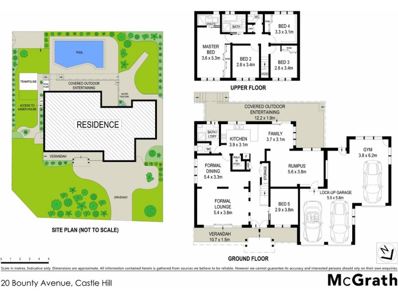 20 Bounty Avenue, Castle Hill NSW 2154 Floorplan