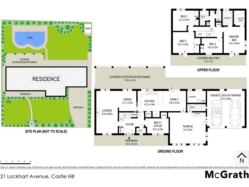 21 Lockhart Avenue, Castle Hill NSW 2154 Floorplan