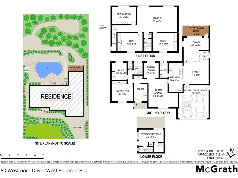90 Westmore Drive, West Pennant Hills NSW 2125 Floorplan