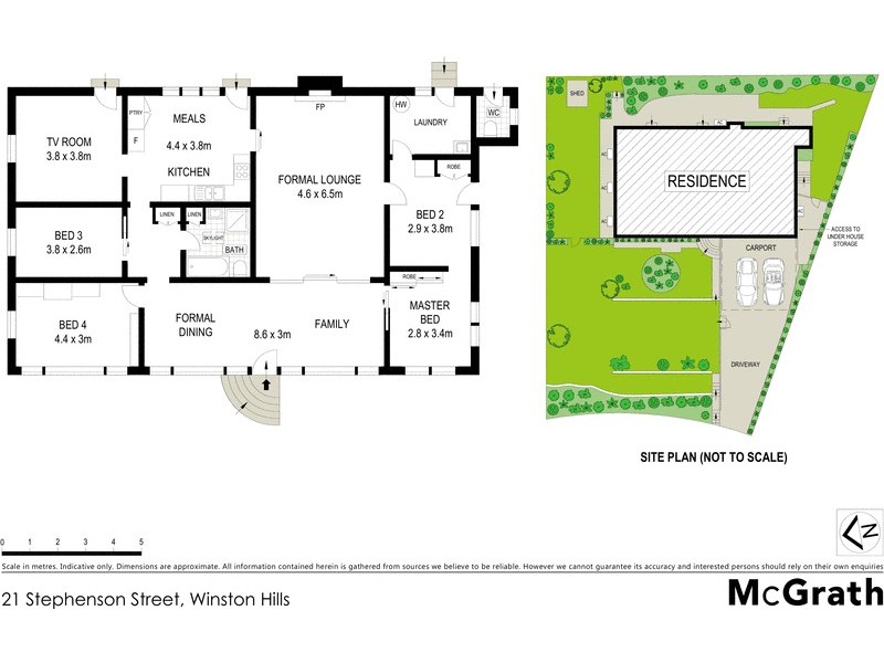21 Stephenson Street, Winston Hills NSW 2153 Floorplan