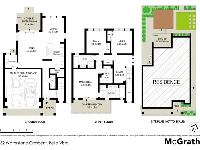 32 Waterstone Crescent, Bella Vista NSW 2153 Floorplan