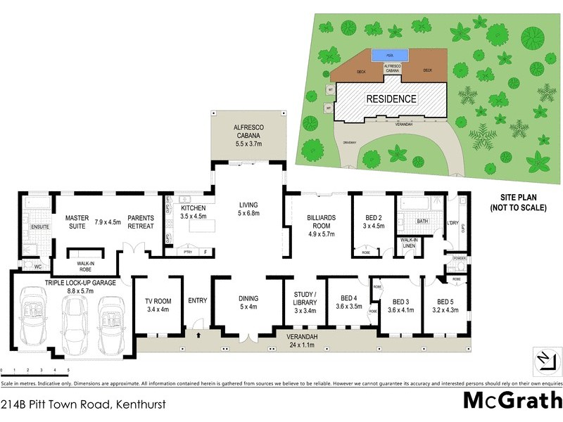 214B Pitt Town Road, Kenthurst NSW 2156 Floorplan