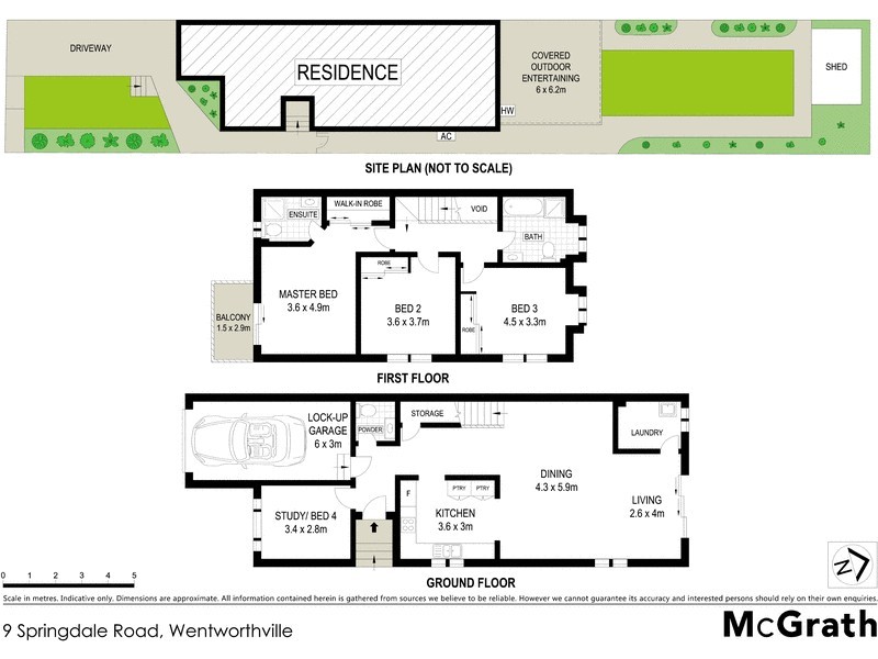 9 Springdale Road, Wentworthville NSW 2145 Floorplan