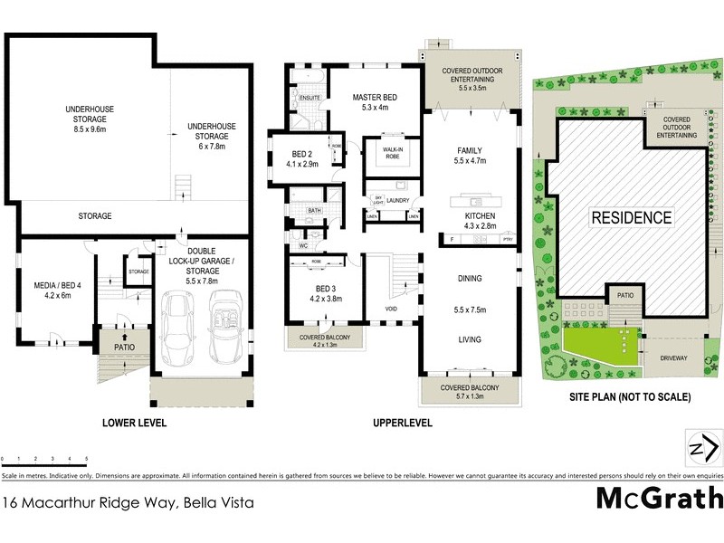 16 Macarthur Ridge Way, Bella Vista NSW 2153 Floorplan