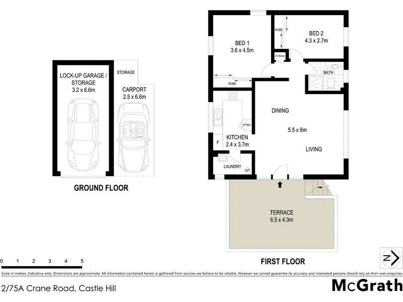 2/75A Crane Road, Castle Hill NSW 2154 Floorplan
