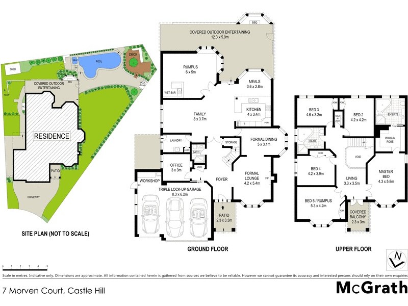 7 Morven Court, Castle Hill NSW 2154 Floorplan