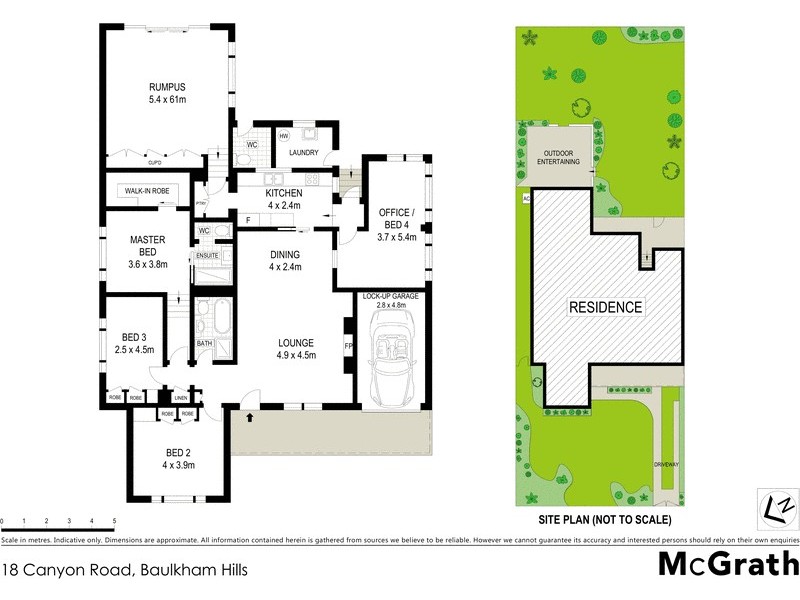 18 Canyon Road, Baulkham Hills NSW 2153 Floorplan
