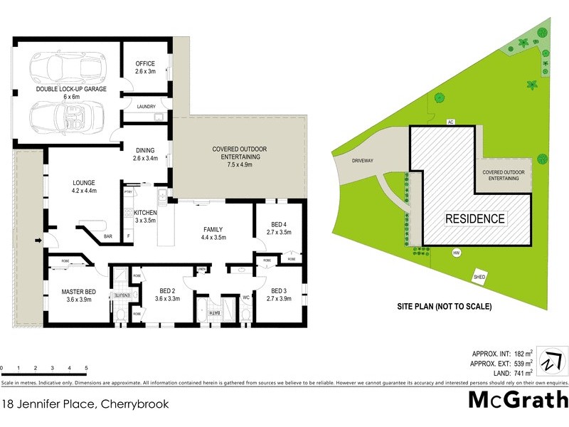18 Jennifer Place, Cherrybrook NSW 2126 Floorplan
