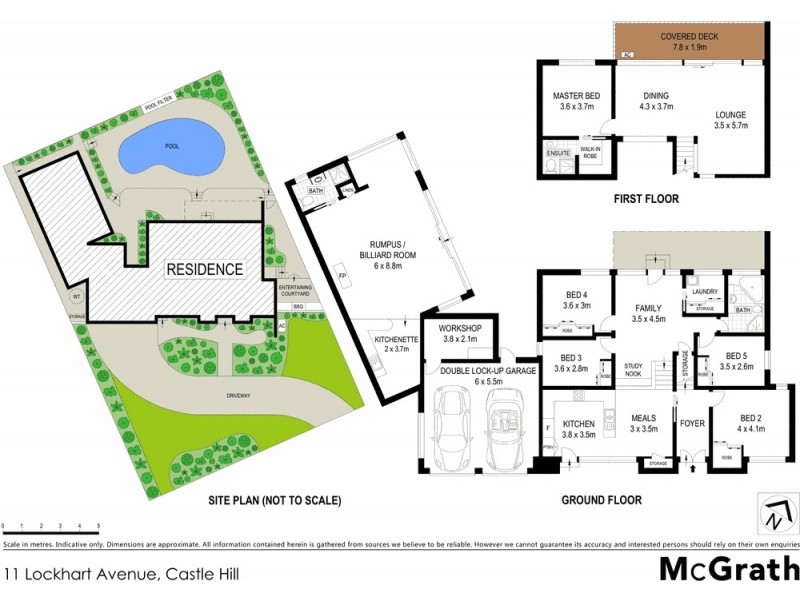 11 Lockhart Avenue, Castle Hill NSW 2154 Floorplan