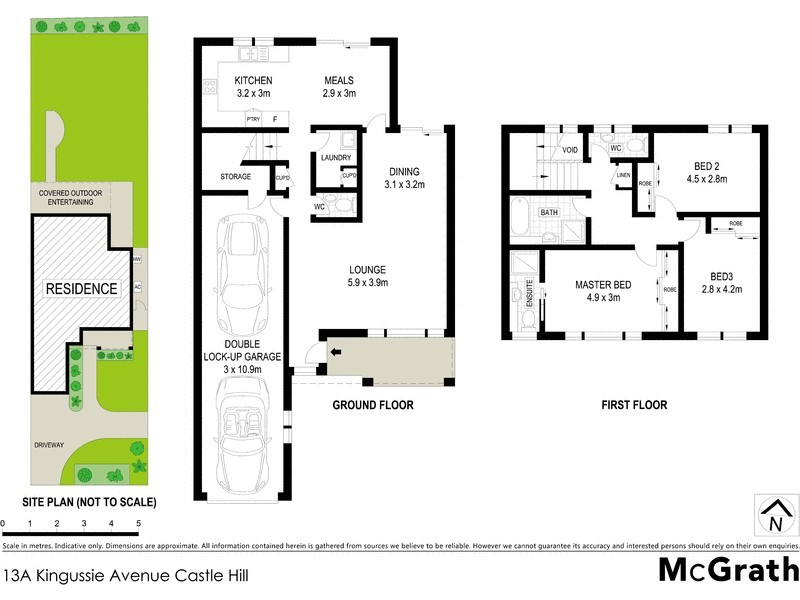 13A Kingussie Avenue, Castle Hill NSW 2154 Floorplan