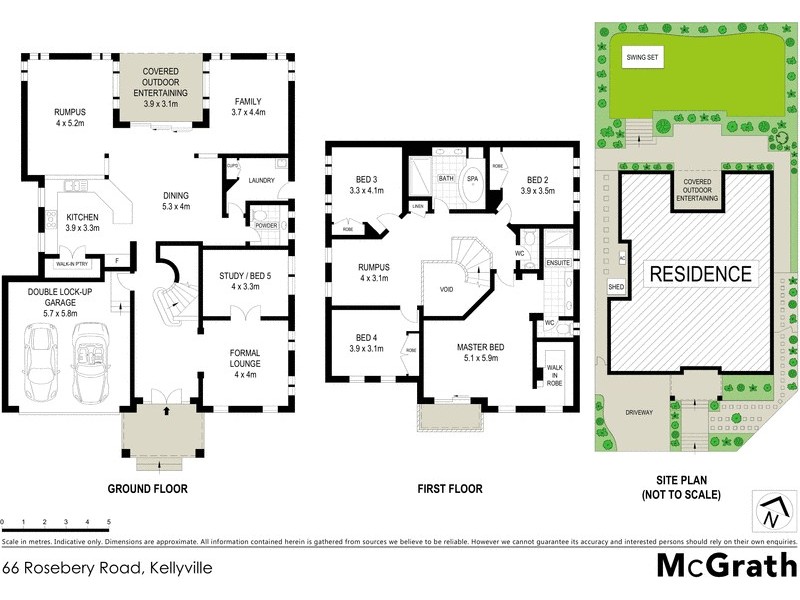 66 Rosebery Road, Kellyville NSW 2155 Floorplan
