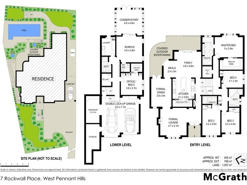 7 Rockwall Place, West Pennant Hills NSW 2125 Floorplan