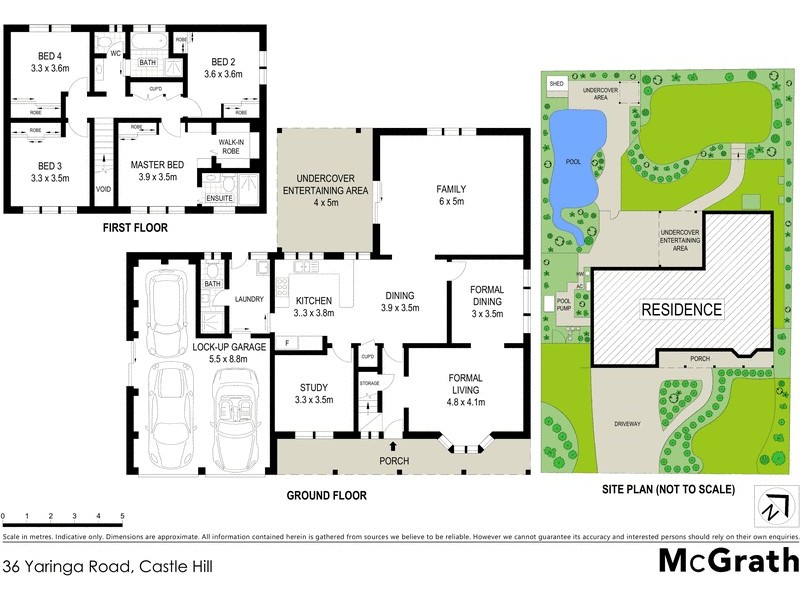 36 Yaringa Road, Castle Hill NSW 2154 Floorplan