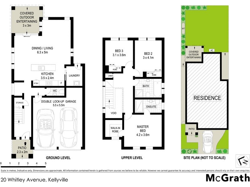20 Whitley Avenue, Kellyville NSW 2155 Floorplan