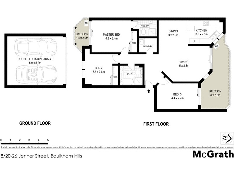 8/20-26 Jenner Street, Baulkham Hills NSW 2153 Floorplan
