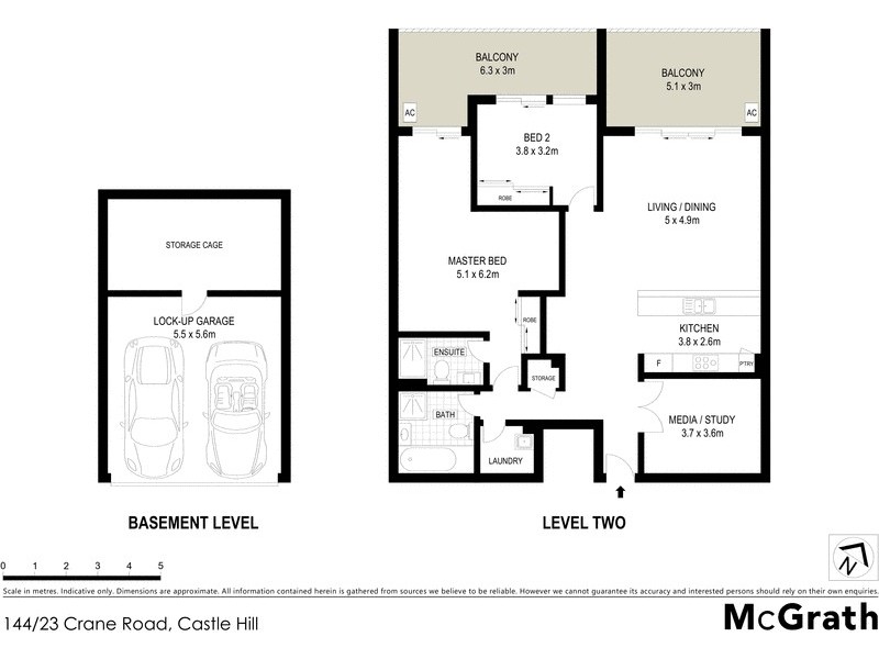 144/23 Crane Road, Castle Hill NSW 2154 Floorplan