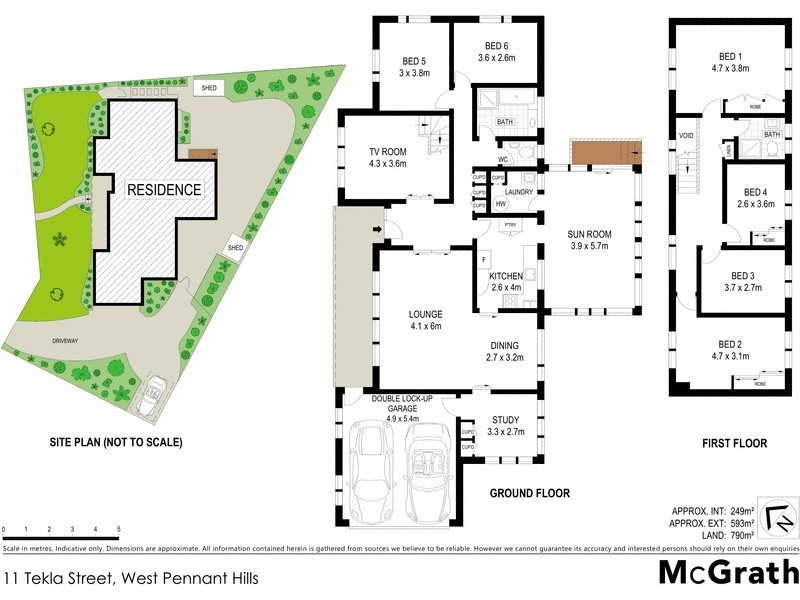 11 Tekla Street, West Pennant Hills NSW 2125 Floorplan