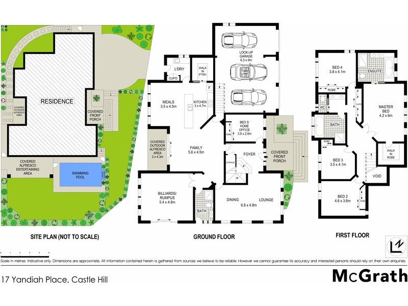 17 Yandiah Place, Castle Hill NSW 2154 Floorplan