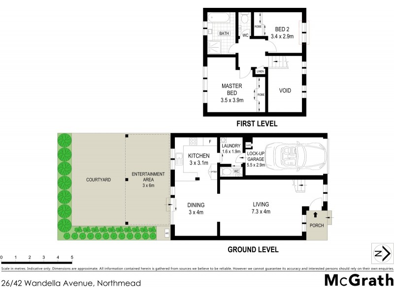 26/42 Wandella Avenue, Northmead NSW 2152 Floorplan