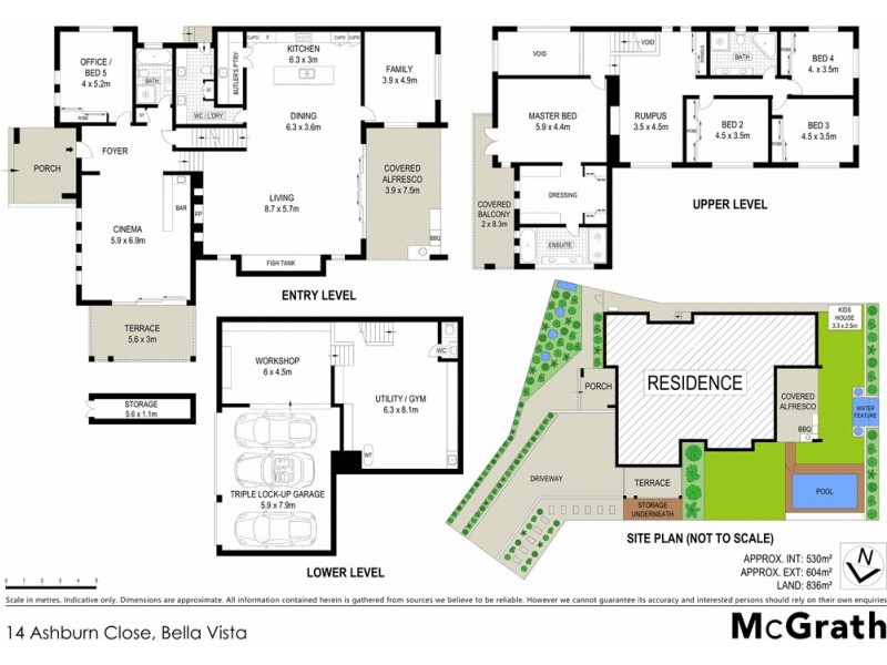 14 Ashburn Close, Bella Vista NSW 2153 Floorplan