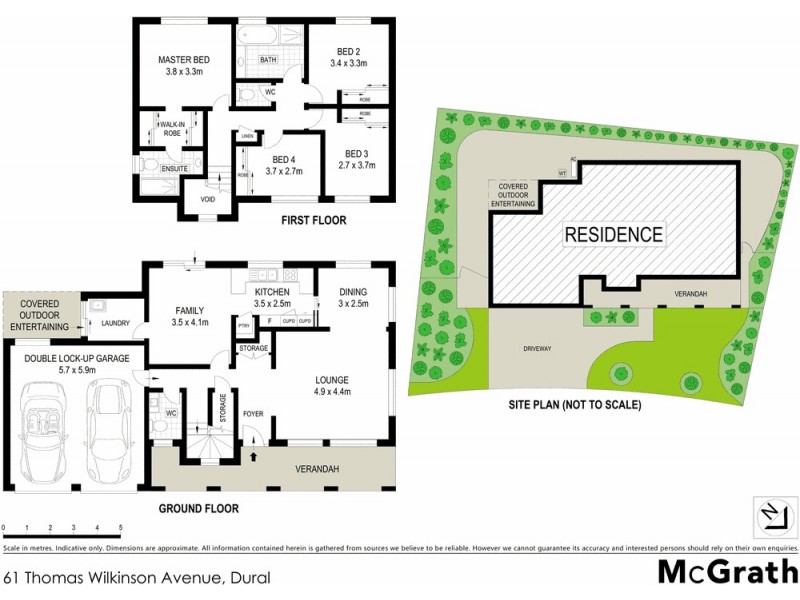 61 Thomas Wilkinson Avenue, Dural NSW 2158 Floorplan