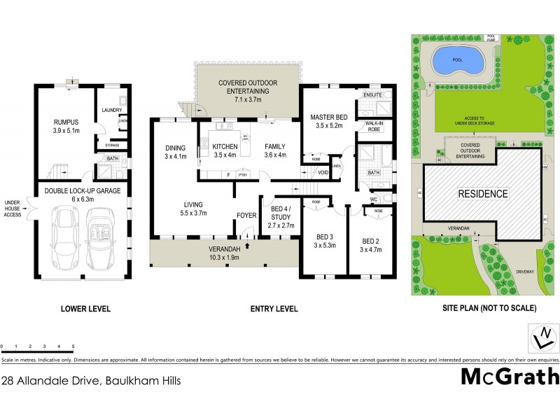 28 Allandale Drive, Baulkham Hills NSW 2153 Floorplan