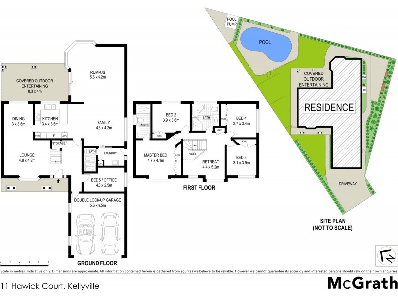 11 Hawick Court, Kellyville NSW 2155 Floorplan