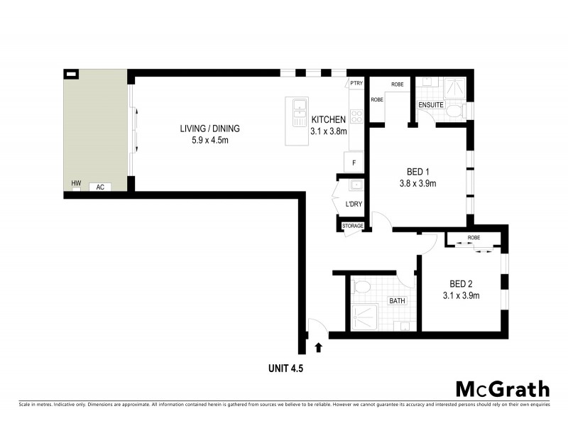 45/91 Spurway Drive, Baulkham Hills NSW 2153 Floorplan