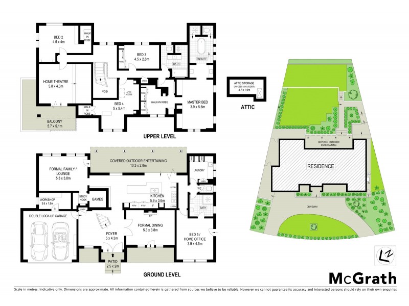 97 Greenbank Drive, Glenhaven NSW 2156 Floorplan