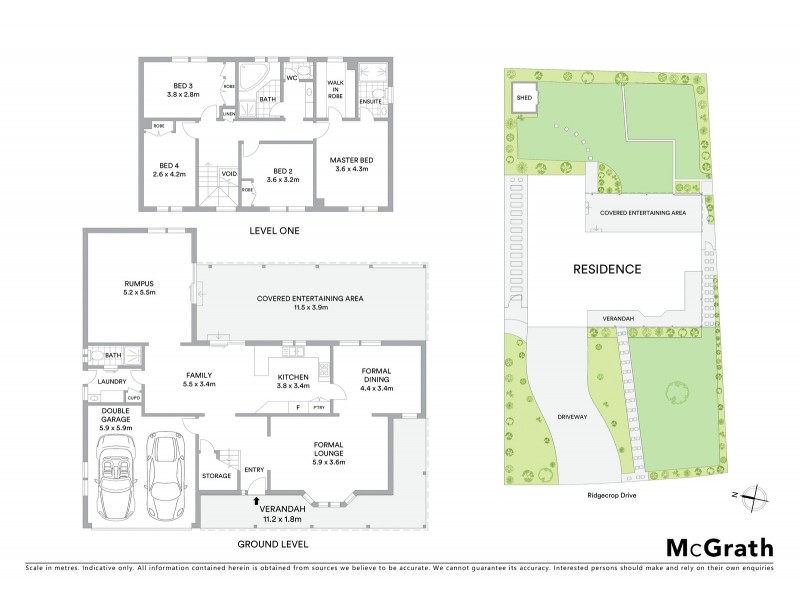 240 Ridgecrop Drive, Castle Hill NSW 2154 Floorplan