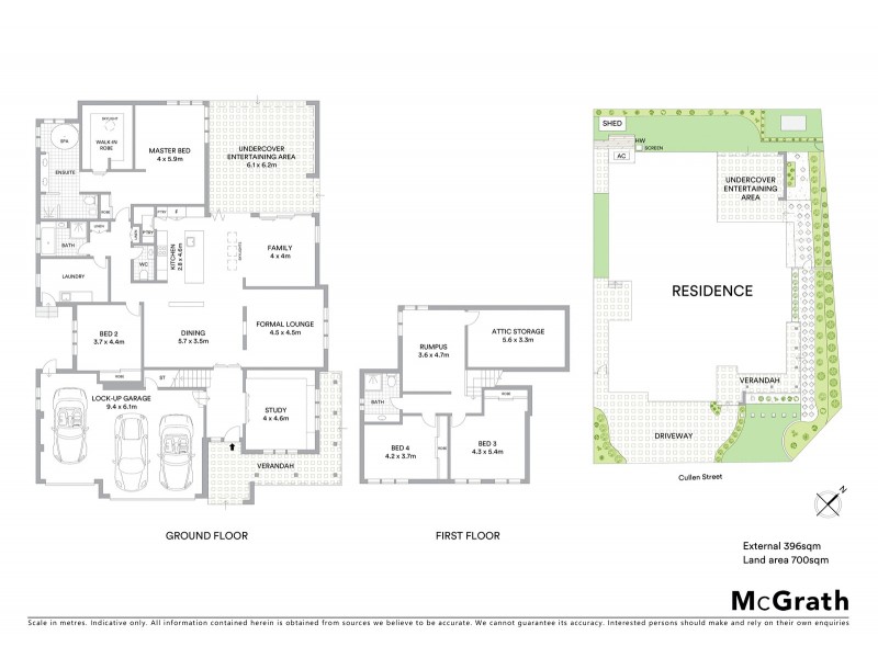 12 Cullen Street, Kellyville NSW 2155 Floorplan