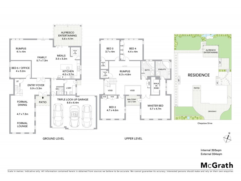 15 Chepstow Drive, Castle Hill NSW 2154 Floorplan