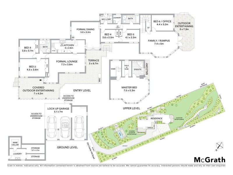 152 Old Castle Hill Road, Castle Hill NSW 2154 Floorplan