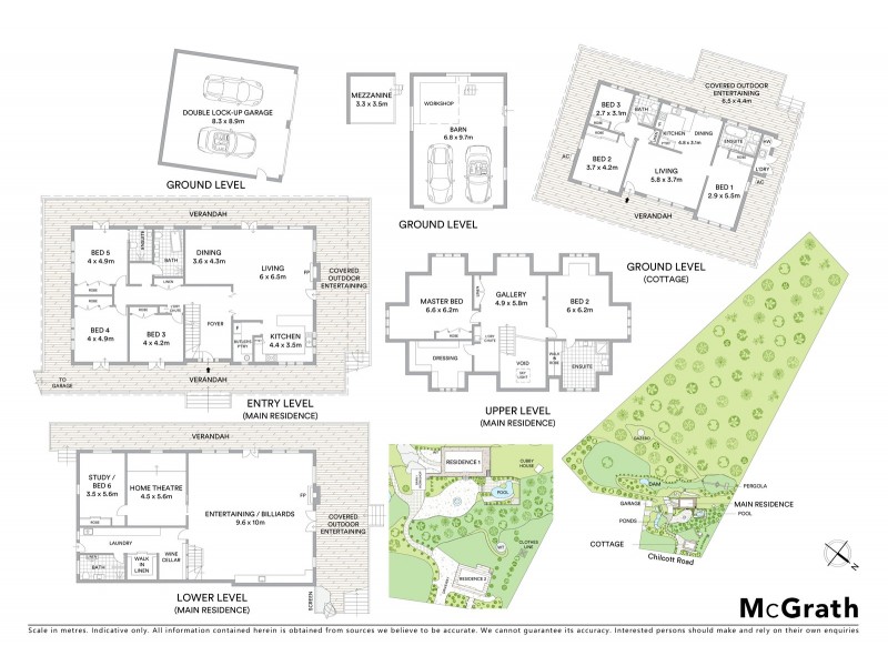 9 Chilcott Road, Arcadia NSW 2159 Floorplan