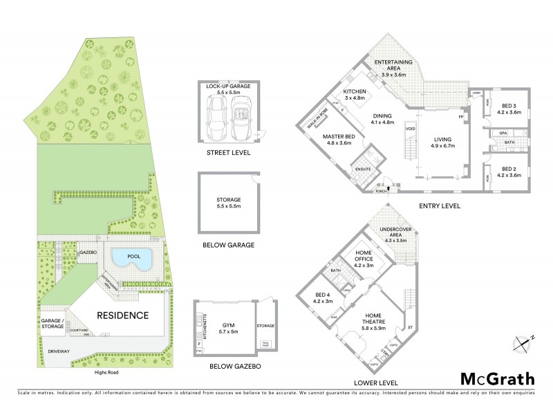 15A Highs Road, West Pennant Hills NSW 2125 Floorplan
