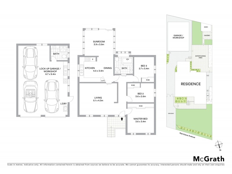 94 Narcissus Avenue, Quakers Hill NSW 2763 Floorplan