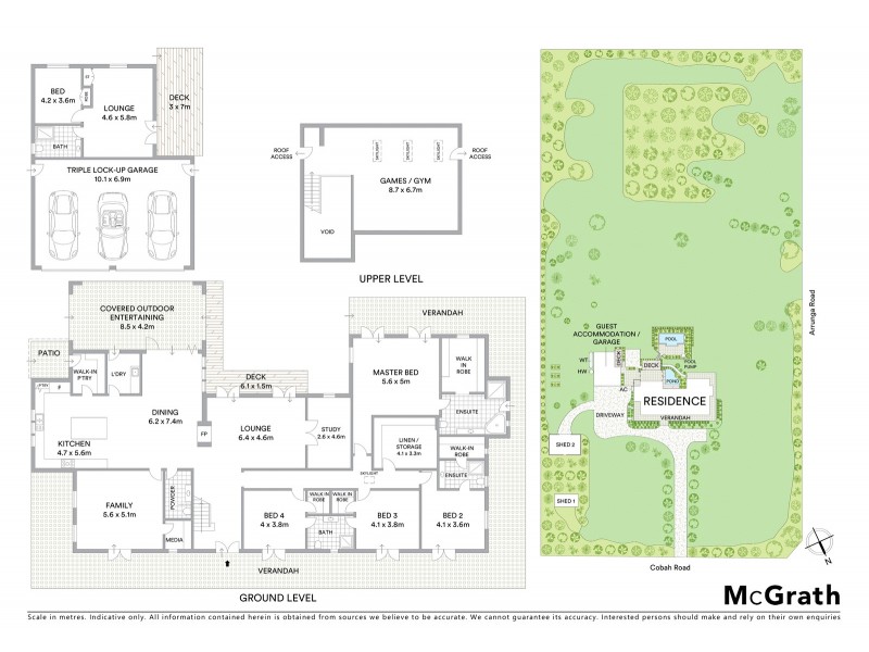 9 Cobah Road, Arcadia NSW 2159 Floorplan