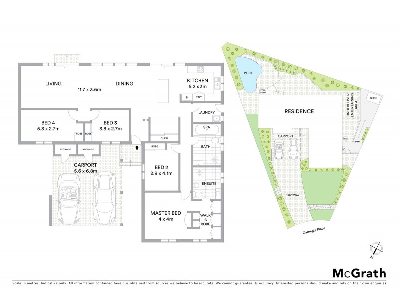 9 Carnegie Place, Castle Hill NSW 2154 Floorplan