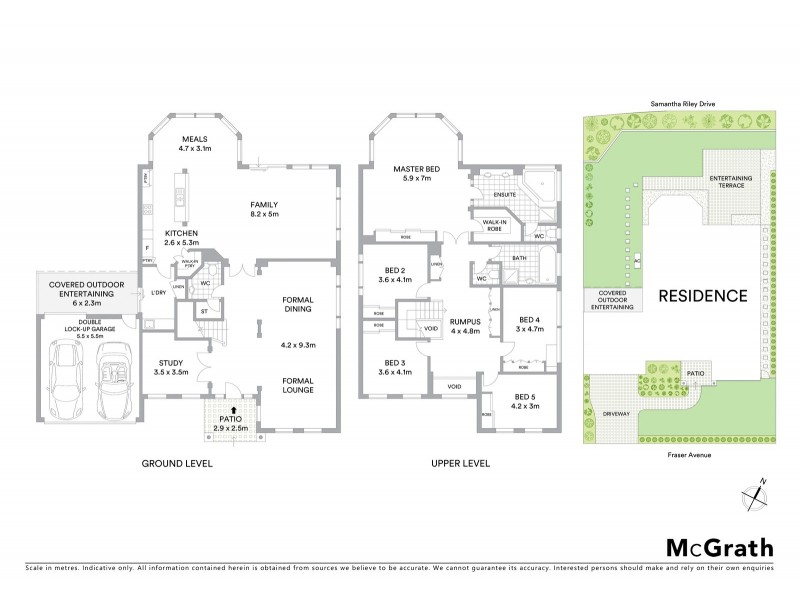 4 Fraser Avenue, Kellyville NSW 2155 Floorplan